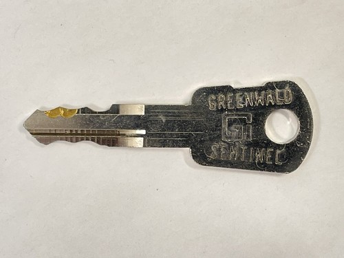 Greenwald sentinel sd9 key - greenwald,