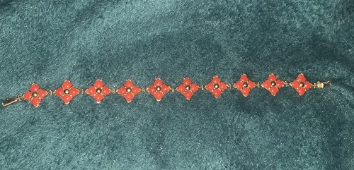 Vintage 18ct gold - 18ct, bracelet