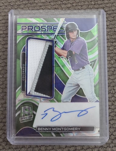 2022 panini benny montgomery - 2022,