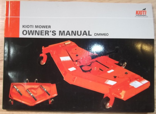 Kioti dmm60 finish mower - finish,