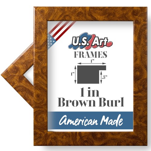 Art flat brown burl mdf - flat,