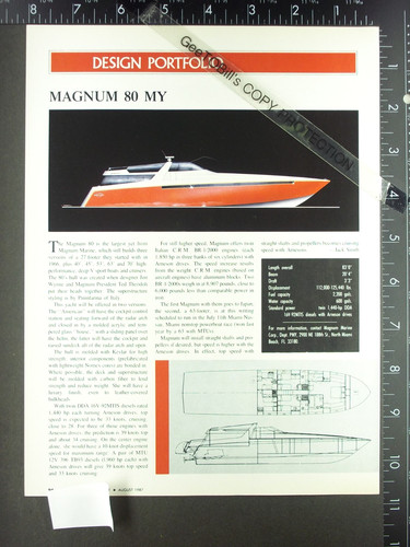1987 page feature on magnum - feature,