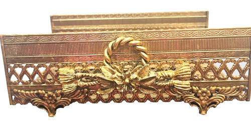 Vintage gold metal - vintage, ornate