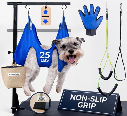 Dog grooming arm - arm, kit;