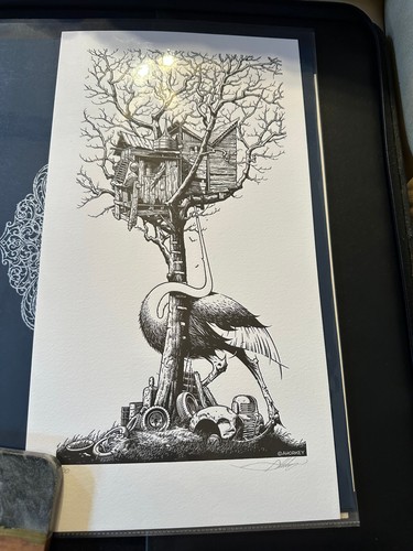 Aaron horkey letterpress print - horkey,