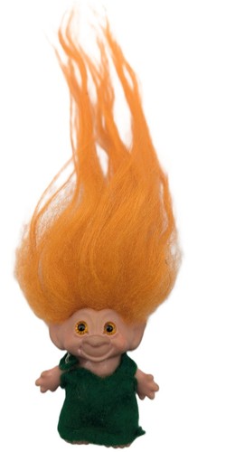 Troll doll dam scandia - doll, house