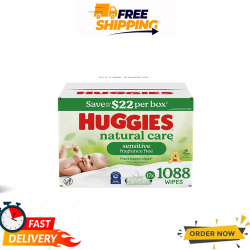 Huggies natural care sensitive - natural,