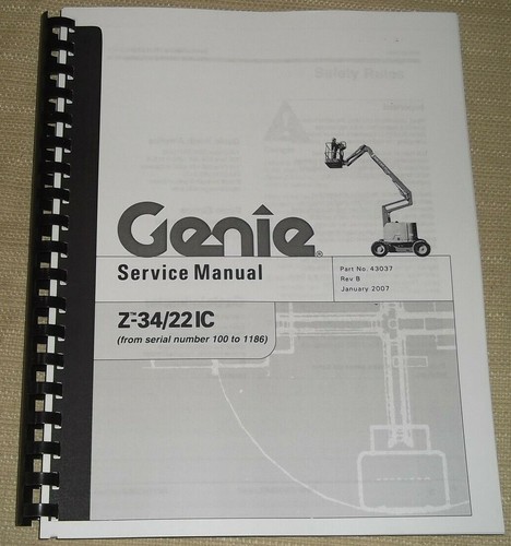 Genie 22ic aerial - genie, boom