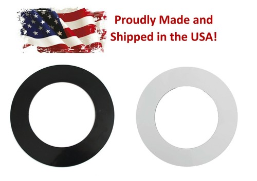 Pack trim rings plastic - rings,