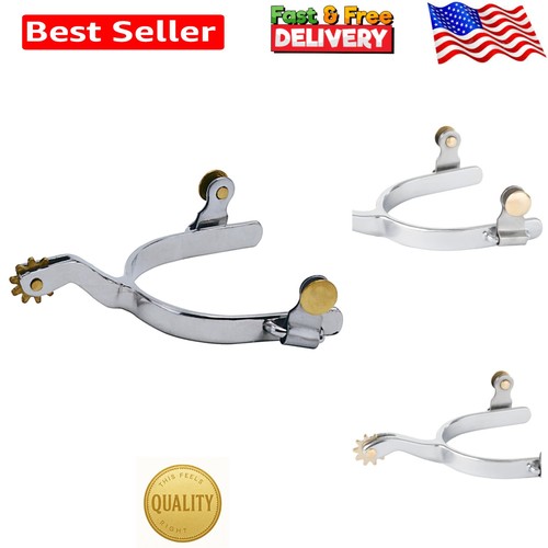 Durable men roping spurs - roping,