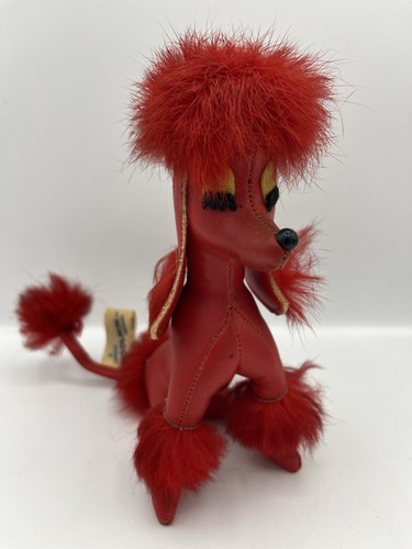 Vintage 1960s red faux - 1960s,
