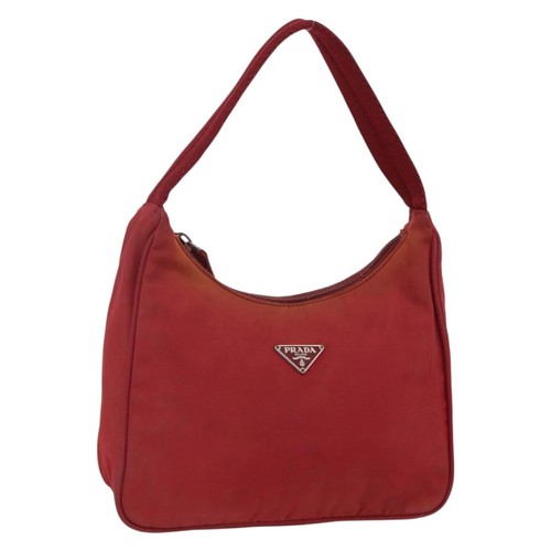 Prada hand bag - nylon, red