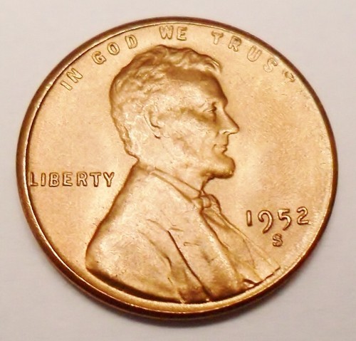 1952 lincoln wheat cent - 1952,