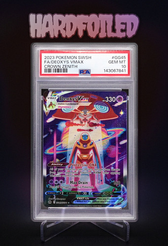 Psa gem mint deoxys vmax - psa,