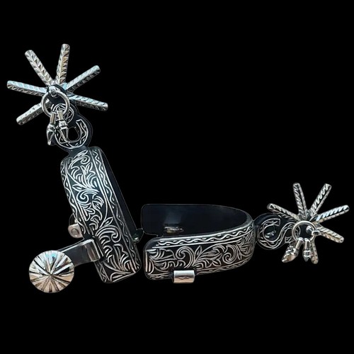 Mexican charro spurs - charro,