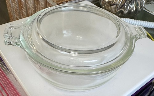 Vntg pyrex 018 clear - vntg, glass