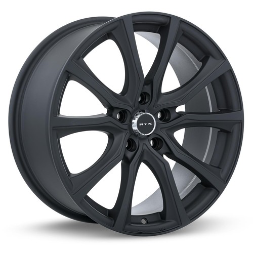 18x8 black alloy wheel - alloy,