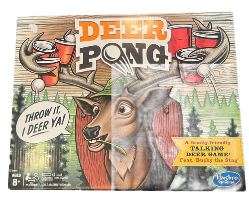 New hasbro deer pong - new!!,
