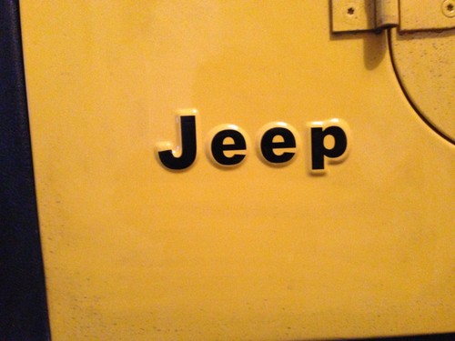 Jeep fender vinyl decal - ,
