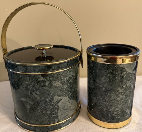 Vintage matching ice bucket - matching, &