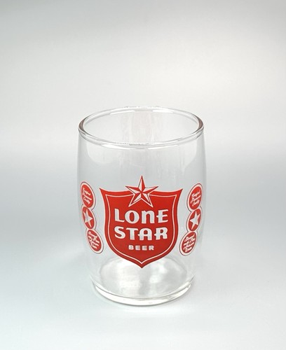 Lone star beer - barrel, glass