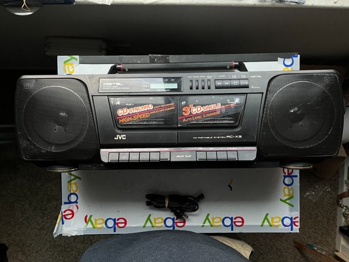 Jvc portable system - cd,