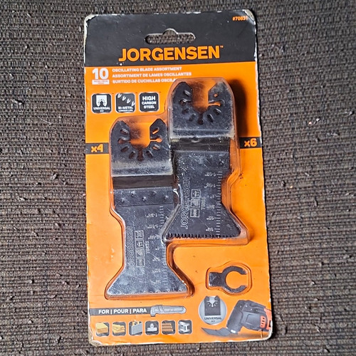 Jorgensen 10pc oscillating saw - oscillating,