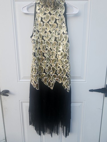 Whitened flapper gatsby dress - flapper,