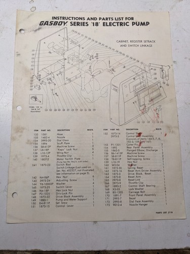 Gasboy instruction maintenance - gasboy,
