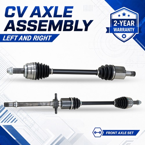 2pcs front axle set - cv,