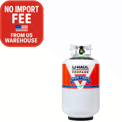 Steel propane tank - 30-lb,