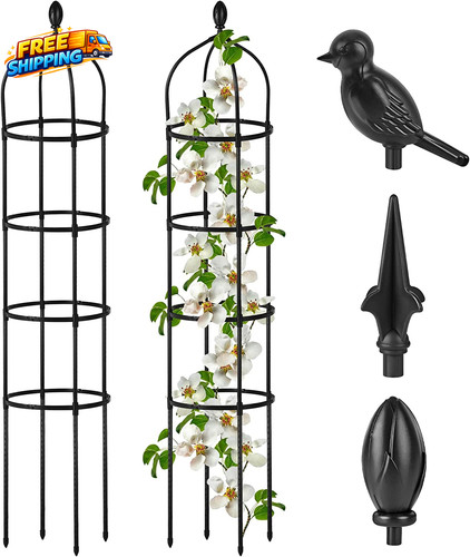 Garden obelisk trellis for - garden,