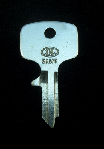 Sr67k honda motorcycle key - sr67k,