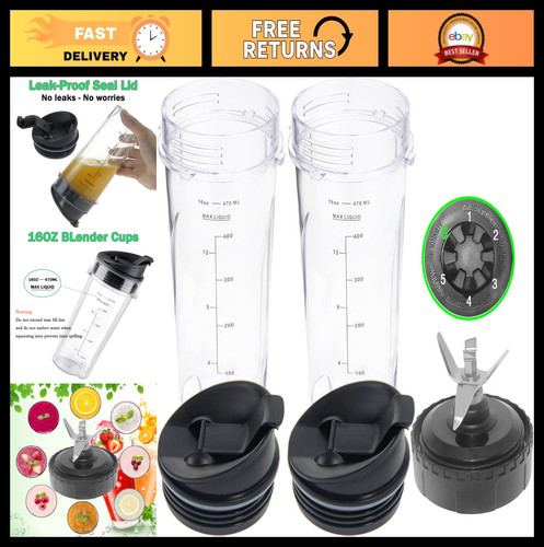 16oz single serve blender cups - 16oz,