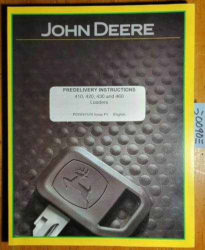 John deere 410 - 430, 460
