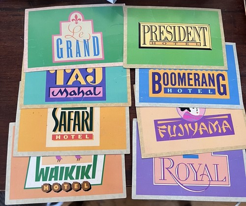 Hotels board game choose - hotels,