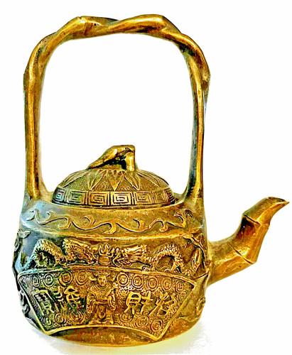 Bronze brass chinese dragon - bronze/brass?,