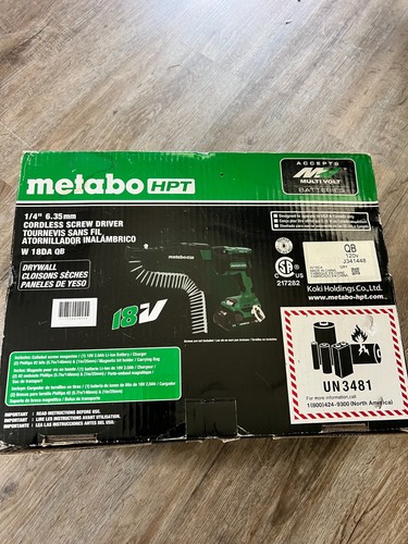 Metabo hpt 18v multivolt - metabo,
