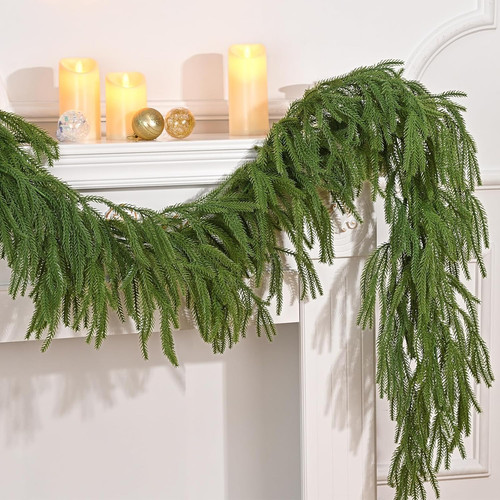 Christmas garland 6ft real - garland,,