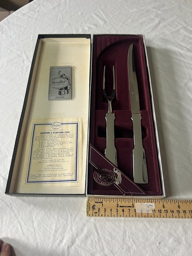 Vtg carvel hall stainless - hall,