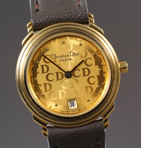 Christian dior logo gold - christian,