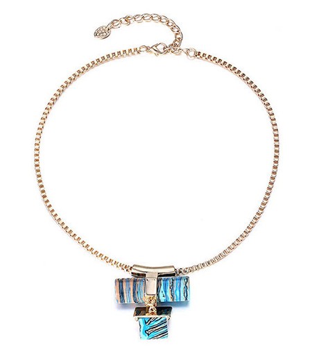 Marni blue rock pendant - marni,