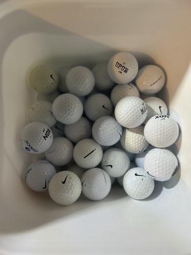 Nike golf balls - nike, white,