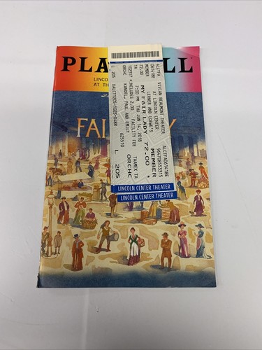 Fair lady new york playbill - new,