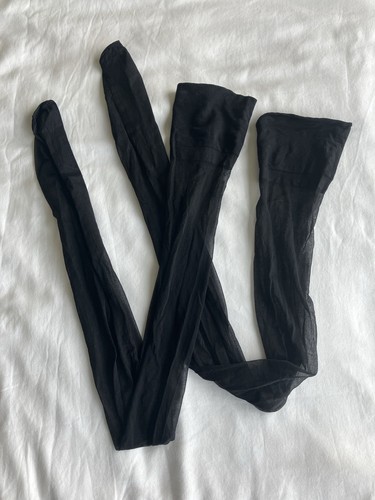 Vintage stockings black cuban - stockings,
