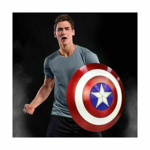 Round shield metal marvel - round,