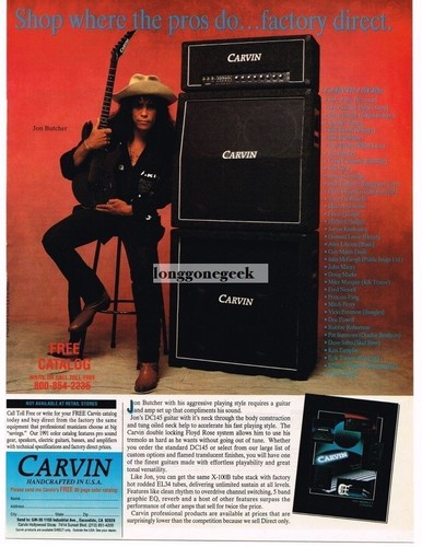 1991 carvin electric - carvin, guitars