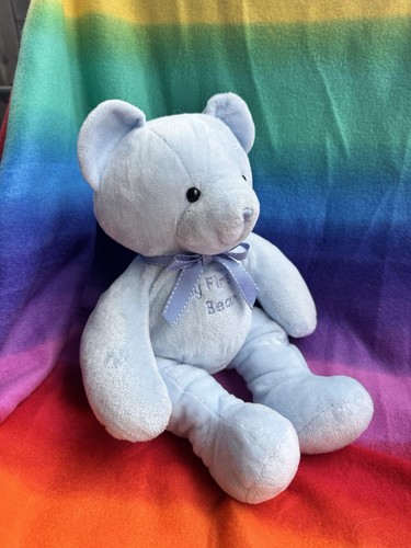 Carters blue boy teddy plush - carters,