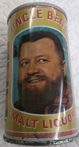 Uncle ben beer can empty - uncle, can,