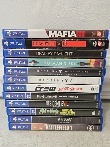 Play station ps4 game lot - ps4,